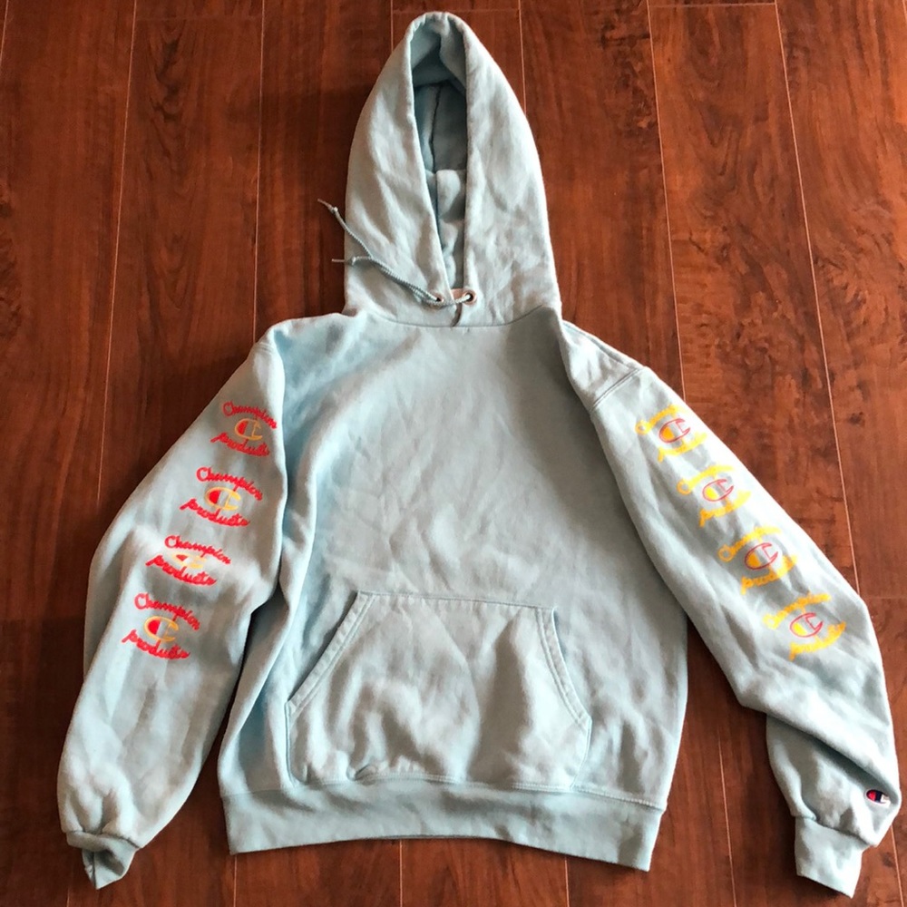 Light Blue Champion Sweatshirt